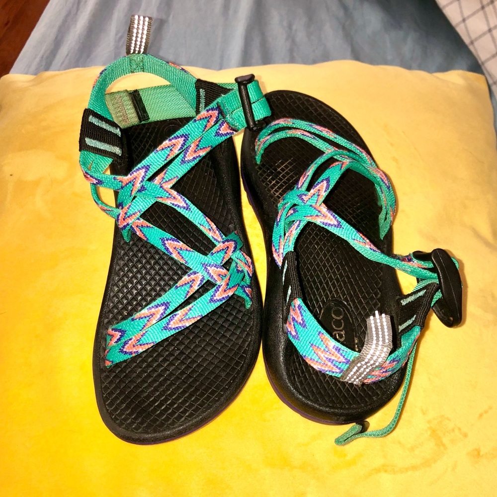 Chaco kids Sz 13 Eco Tread Mint Leaf